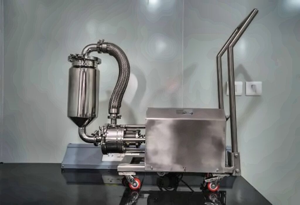 High Speed Homogenizer at the Auxilla analytical and formulation labs