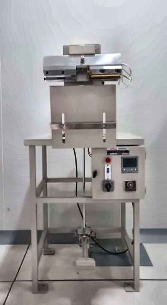 Tube Filling at the Auxilla analytical and formulation labs